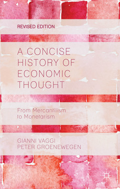 Couverture de l’ouvrage A Concise History of Economic Thought