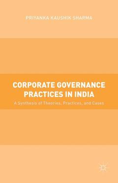 Couverture de l’ouvrage Corporate Governance Practices in India