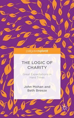 Couverture de l’ouvrage The Logic of Charity