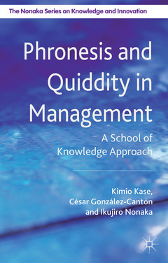 Couverture de l’ouvrage Phronesis and Quiddity in Management