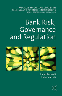 Couverture de l’ouvrage Bank Risk, Governance and Regulation
