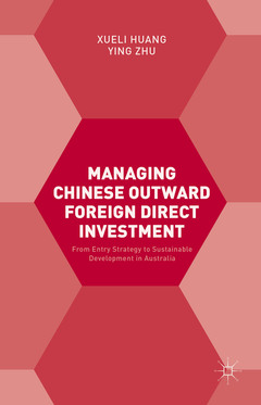 Couverture de l’ouvrage Managing Chinese Outward Foreign Direct Investment