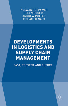 Couverture de l’ouvrage Developments in Logistics and Supply Chain Management