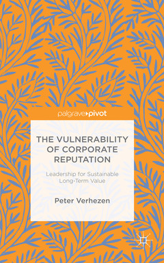 Couverture de l’ouvrage The Vulnerability of Corporate Reputation