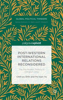 Cover of the book Post-Western International Relations Reconsidered