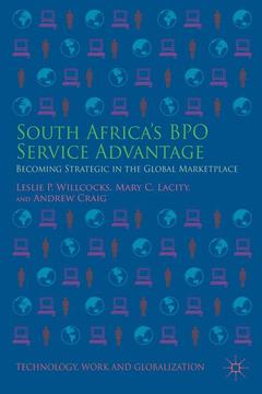 Couverture de l’ouvrage South Africa's BPO Service Advantage