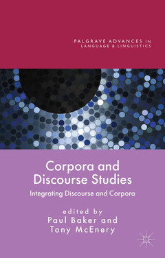 Couverture de l’ouvrage Corpora and Discourse Studies