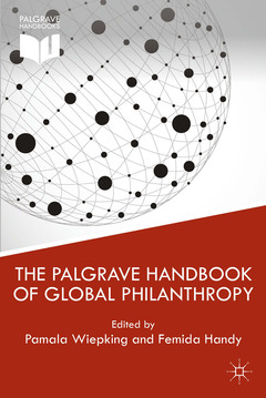 Couverture de l’ouvrage The Palgrave Handbook of Global Philanthropy