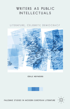 Couverture de l’ouvrage Writers as Public Intellectuals