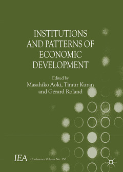 Couverture de l’ouvrage Institutions and Comparative Economic Development