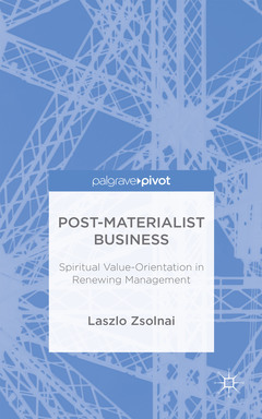 Couverture de l’ouvrage Post-Materialist Business