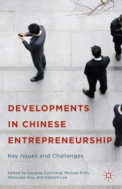 Cover of the book Developments in Chinese Entrepreneurship