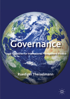 Couverture de l’ouvrage Governance