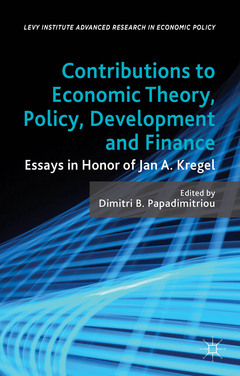 Couverture de l’ouvrage Contributions to Economic Theory, Policy, Development and Finance
