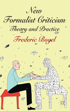 Cover of the book New Formalist Criticism