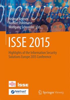 Cover of the book ISSE 2015