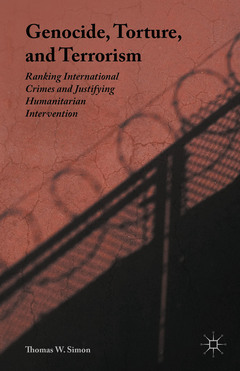 Couverture de l’ouvrage Genocide, Torture, and Terrorism
