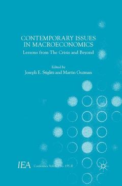 Couverture de l’ouvrage Contemporary Issues in Macroeconomics