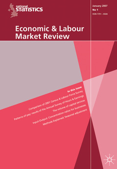 Cover of the book Economic and Labour Market Review Vol 1, no 12