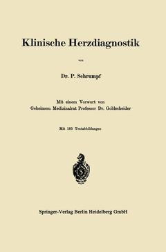 Couverture de l’ouvrage Klinische Herzdiagnostik