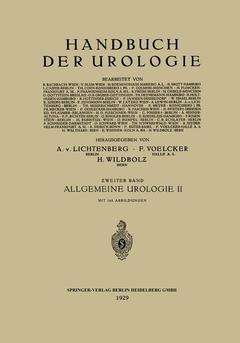 Couverture de l’ouvrage Allgemeine Urologie