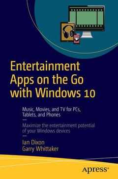 Couverture de l’ouvrage Entertainment Apps on the Go with Windows 10