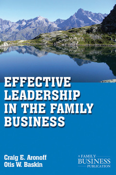 Couverture de l’ouvrage Effective Leadership in the Family Business