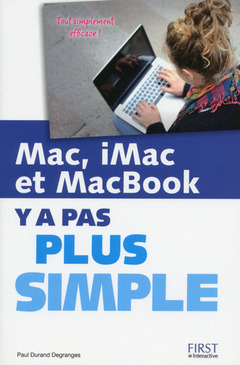 Couverture de l’ouvrage Mac iMac et MacBook Y a pas plus simple