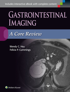 Couverture de l’ouvrage Gastrointestinal Imaging: A Core Review