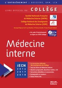 Cover of the book MED-LINE ENTRAINEMENT MÉDECINE INTERNE