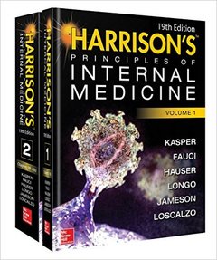 Couverture de l’ouvrage Harrison's Principles of Internal Medicine (Vol.1 & Vol.2) (inc. DVD)