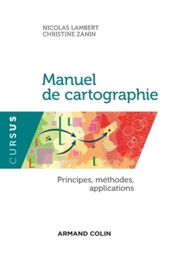 Couverture de l’ouvrage Manuel de cartographie - Principes, méthodes, applications