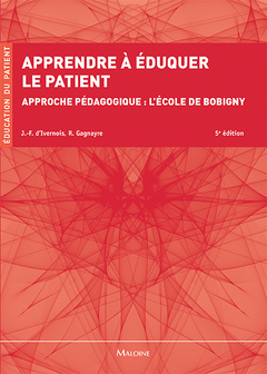 Cover of the book apprendre a eduquer le patient, 5e ed.