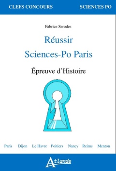 Cover of the book Réussir sciences-Po Paris - Epreuve d'histoire