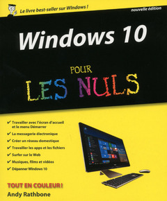 Couverture de l’ouvrage Windows 10 Pour les Nuls NE