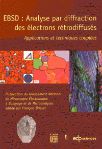 Cover of the book EBSD ANALYSE PAR DIFFRACTION DES ELECTRONS RETRODIFFUSES