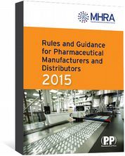Couverture de l’ouvrage Rules and Guidance for Pharmaceutical Manufacturers and Distributors 2015 (the Orange guide)