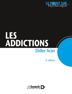 Cover of the book Les addictions