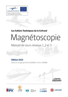 Cover of the book Magnétoscopie Manuel de cours niveaux 1, 2 et 3 Édition 2013 Revue et corrigée par Patrick DUBOSC et Pierre CHEMIN