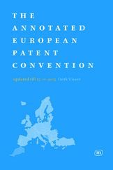 Couverture de l’ouvrage The Annotated European Patent Convention  (23rd Ed. updated till 15-11-2015)