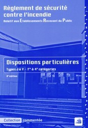 Cover of the book Règlement de sécurité contre l'incendie relatif aux ERP. Relatif aux établissements recevant du public E0102