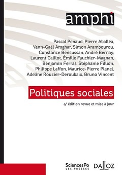 Couverture de l’ouvrage Politiques sociales. 4e éd.