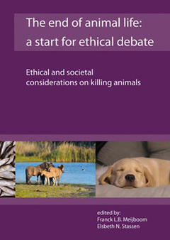 Couverture de l’ouvrage The end of animal life: a start for ethical debate