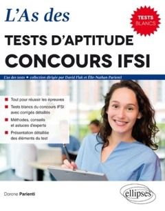 Couverture de l’ouvrage L'As des tests d'aptitude - Concours IFSI
