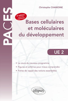 Couverture de l’ouvrage UE2 - Bases cellulaires et moléculaires du développement. 2e édition