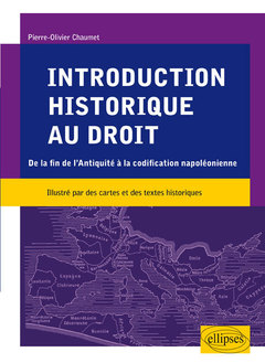 Couverture de l’ouvrage Introduction historique au droit. De la fin de l’Antiquité à la codification napoléonienne