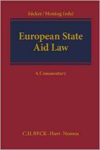 Couverture de l’ouvrage European State Aid Law