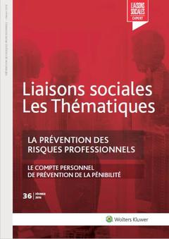 Cover of the book La prévention des risques professionnels - Février 2016