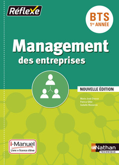 Cover of the book Management des entreprises BTS 1ère année - Livre + Licence élève (Pochette réflexe) - 2016