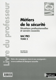 Cover of the book Bac Pro métiers de la sécurité - tome 2